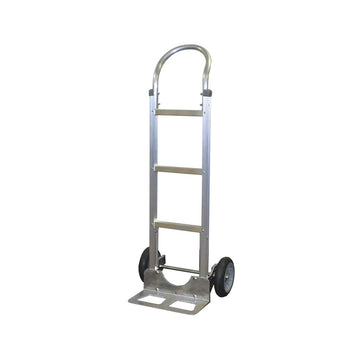 B&P Manufacturing Aluminum Hand Truck, 21" Wide, Silver - 8" D16