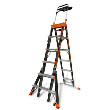 Little Giant Ladder Systems 15131-920 Fiberglass Giant Select Step, 300 lb. Capacity, Black - Default Title