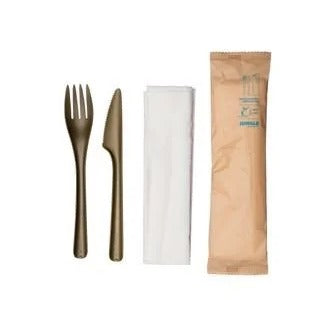 Jungle Bloom CPLA Plastic Spoon, Green - Cutlery Pack 250/Case