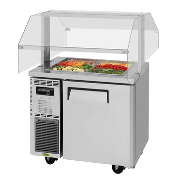 Turbo Air Refrigeration JBT-36-N Stainless Steel Buffet Display Table, 35 3/8" Wide, 115V - Default Title