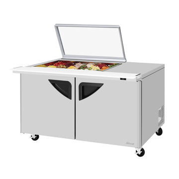 Turbo Air Refrigeration TST-60SD-18M-N Sandwich Prep Table, 19 cu. ft., 115V - Left