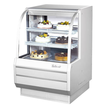 Turbo Air Refrigeration TCGB Refrigerated Bakery Case, 50 1/8" High, 115V - 10.9 cu. ft.