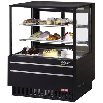 Turbo Air Refrigeration TCGB Refrigerated Bakery Case, 50 1/8" High, 115V - 11.8 cu. ft.