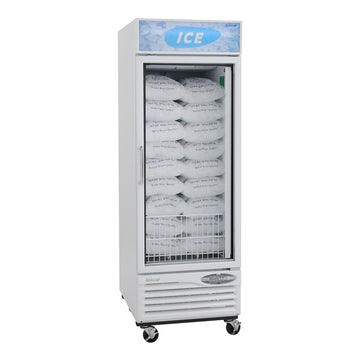 Turbo Air Refrigeration TGIM Ice Merchandiser, 78 1/4" High, 115V - 21 cu. ft.