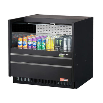 Turbo Air Refrigeration TOM-36UC Merchandiser, 5 cu. ft., 115V - Black