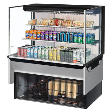 Turbo Air Refrigeration TOM-48L-UF Merchandiser, 15.2 cu. ft., 115V - Black