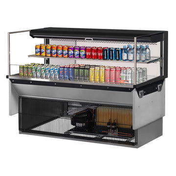 Turbo Air Refrigeration TOM-60L-UF Merchandiser, 13 cu. ft., 115V - Black