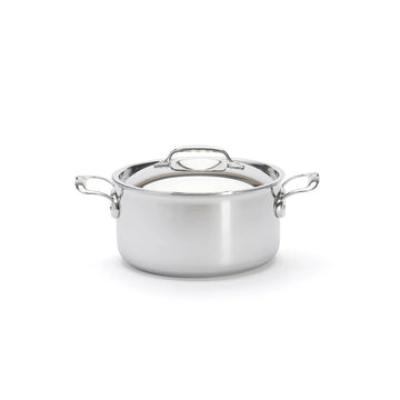 de Buyer 3742 Affinity Sauce Pot, Silver - 5.7 qt.