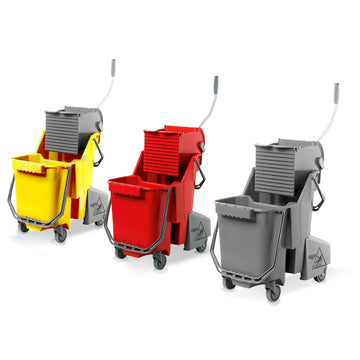Unger Plastic Mop Bucket, 32 qt. - Gray