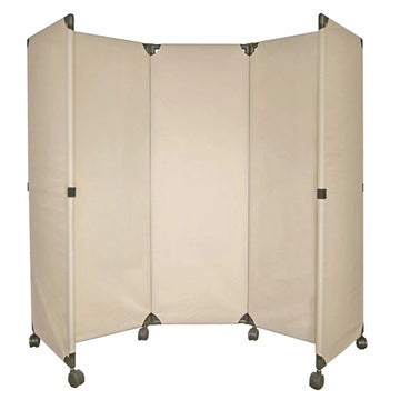 Versare Polyester Partition, 6' Wide - Beige
