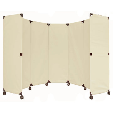 Versare 1709004 Polyester Partition, 10' Wide, Red - Default Title