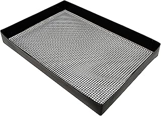 Essentialware 10" x 14.375" x 1.5" PTFE Wide Mesh Oven basket for TurboChef, Merrychef, and Amana, and Amana, can also be used in smokers and grills