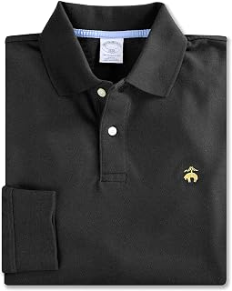 Brooks Brothers mens Long Sleeve Mariner Stripe Half-zip