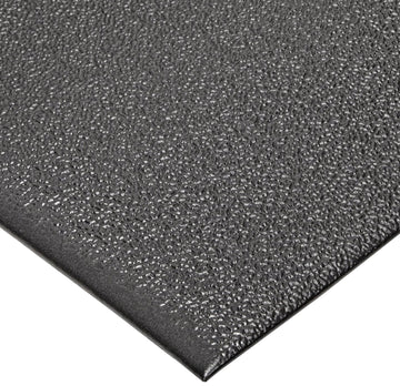 T41 Standard PVC Safety/Anti-Fatigue Comfort Rest Pebble Foam by Notrax – 3' Width x 5' Length, Polyvinyl Chloride (PVC), Coal, Model T41S0335BL
