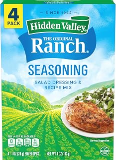 Hidden Valley Original Ranch Salad Dressing & Seasoning Mix, Gluten Free, Keto-Friendly - 24 Packets