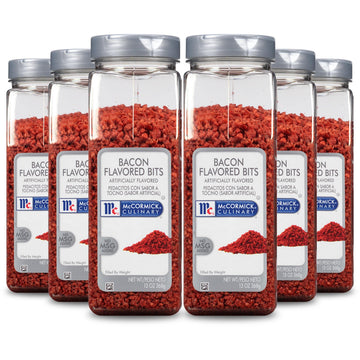Bacon Flavored Bits by McCormick Culinary – 13 Ounce (Pack of 6), Pack of 6