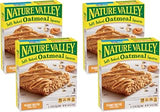 Nature Valley Soft-Baked Oatmeal Squares, Peanut Butter Breakfast Snacks, 6 ct, 7.44 OZ (Pack of 4)