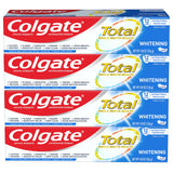 Total Teeth Whitening Toothpaste by Colgate – 4.8 Ounce (Pack of 4), Whitening Mint, Pack of 4