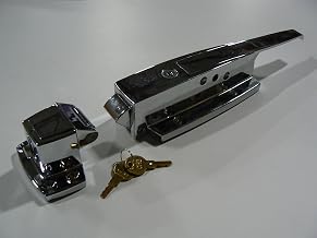 Component Hardware Polished CP HD Walk-in Cooler Latch Lock