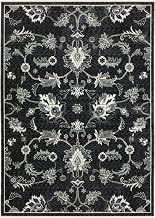 Oriental Weavers Echo Area Rug - ECH05-6'7" x 9'6" - in Blue/Ivory - Vintage Inspired, Stain Resistant, Family and Pet Friendly, Dining, Living Room Rug