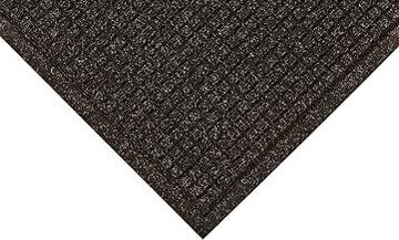 Notrax 4' x 10' Guzzler CTE Series, Commerical-Grade Entrance Mat | Dirt and Moisture Control, Rubber-Backed, Indoor/Outdoor, Charcoal, 165
