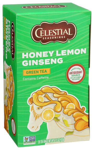 Green Tea by Celestial Seasonings – 20 Count (Pack of 6), Pack of 12