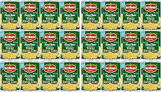 Del Monte Canned Fresh Cut Whole Golden Sweet Kernel Corn, 15.25 Ounce (Pack of 24)