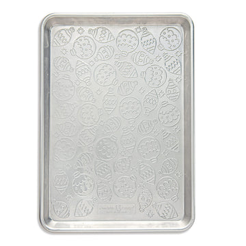 Embossed Naturals Ornament Pattern Half Sheet by Nordic Ware – Half Sheet, Aluminum, Natural, Model 35015