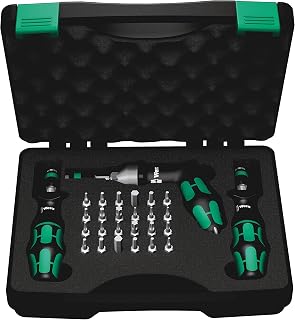 Wera 05074739001 7440/41/42 KRAFTFORM TORQUE SCREWDRIVER SET 0.3-6.0 NM 27 PIECES