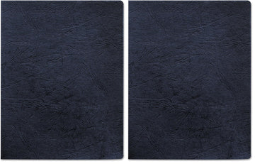Presentation Covers - Oversize Letter, Navy, 200 Pack (Pack of 2) by Fellowes – 11.25" x 8.75" (Pack of 2), Plastic, Navy, Pack of 2, Model 52136