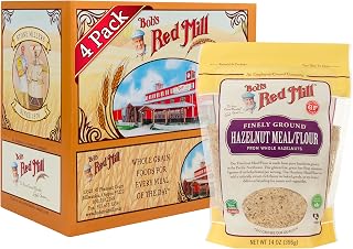 Bob's Red Mill Hazelnut Flour/Meal Natural, 14oz (Pack of 4) - Non GMO, Gluten Free, Vegan, Paleo Friendly, Keto Friendly, Kosher