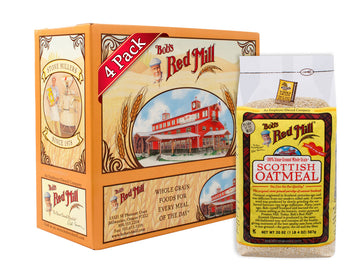 Scottish Oatmeal by Bob's Red Mill – 20 Ounce (Pack of 4), Pack of 4, Model 1390C204