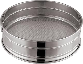 PADERNO World Cuisine 15-3/4-Inch Stainless-Steel Medium Mesh Flour Sieve