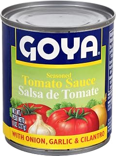 Goya Foods Tomato Sauce with Cilantro, Onion & Garlic, 8 Ounce