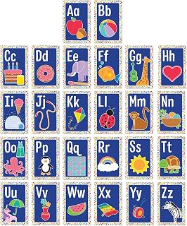 Carson Dellosa 26 pc Set of abc Bulletin Board Decorations, Alphabet