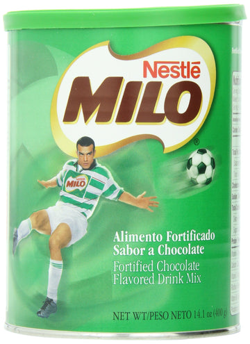 Nestle Activ-Go Chocolate Malt Powder Drink Mix by MILO – 14.1 Ounce (Pack of 12), Pack of 12, Model 36971