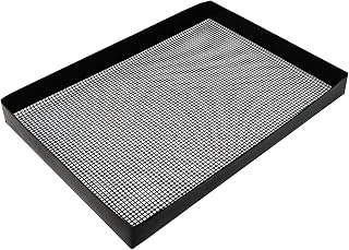 Essentialware 11.675" X 16.5" x 1.5" PTFE Wide Mesh Oven Basket for TurboChef, Merrychef, and Amana, can Also be Used in Smokers and Grills