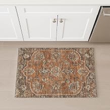 Addison Rugs Chantille ACN2793 Paprika 1'8" x 2'6" Indoor/Outdoor, Machine Washable, Easy Clean, Non Shedding, Bedroom, Living Room, Dining Room, Kitchen, Patio Rug