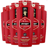 Refreshing Body Wash for Men by Old Spice – 24 Fl Oz (Pack of 6), Red, Pack of 6