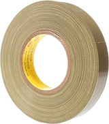 Scotch Polyethylene Coated Cloth Tape 390, Olive, 1 in x 60 yd, 11.7 mil, 36 per case