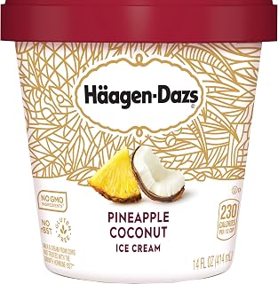 Häagen-Dazs Haagen-Dazs, Pineapple Coconut Ice Cream, 14 oz (Frozen)