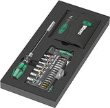 Wera 05150150001 9750 Foam Insert Kraftform Kompakt and Tool-Check Plus Set 1, 57 Pieces