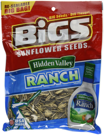 Zesty Ranch Sunflower Seed by BIGS – 5.35 Ounce (Pack of 12), Plastic, No Color, Pack of 12, Model 55005