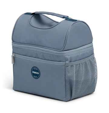 Gripper 12-Can Lunchbox Cooler by Igloo – 12-Can, 144.0 fluid_ounces, Recycled Polyester, Steel Blue, Model 00066854
