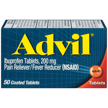 Tablets, Ibuprofen 200mg, Pain Relief, 50 Count by Advil – 50 Count (Pack of 1), Model F00573015030P