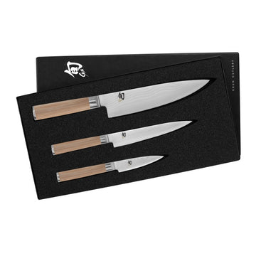 Shun DMS300W Classic Knife Set, 3 Pieces - Default Title