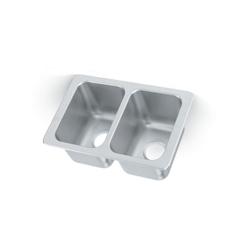 Vollrath 102-1-1 Stainless Steel Drop-In Sink, 17" x 25", Silver - Default Title