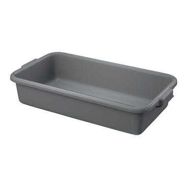 Vollrath 1529-31 Polyethylene Bus Tub, 12" x 23", Gray - Default Title