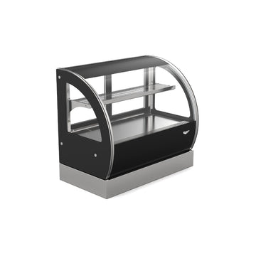 Vollrath HDCCV Glass Display Case, 37" High, 120V - 35 7/8"