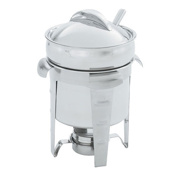 Vollrath Maximillian Steel Soup Marmite, 11" Wide, Silver - 4.2 qt.